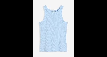 Geribde tanktop