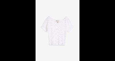 Aansluitend T-shirt van puur biologisch katoen