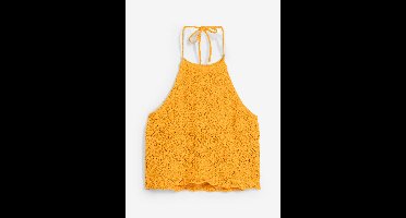 Gebreide neckholder top