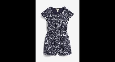 Jersey jumpsuit van elastische katoenmix