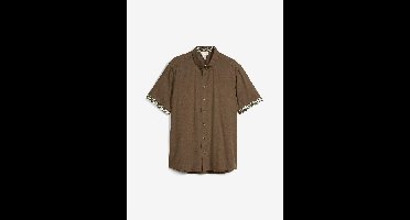 Overhemd met korte mouwen, slim fit