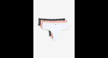 Brazilian slip met glanseffect (set van 3)