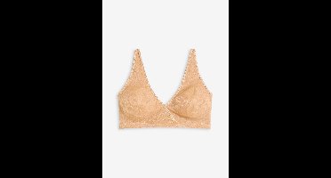 Bralette van glanzend materiaal