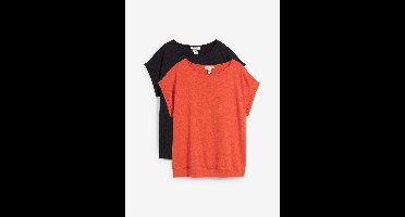 T-shirt van puur biologisch katoen ( set van 2)