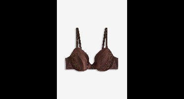 Voorgevormde bh met glanseffect