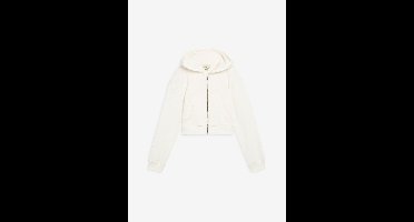 Sweatvest met capuchon van biologisch katoen