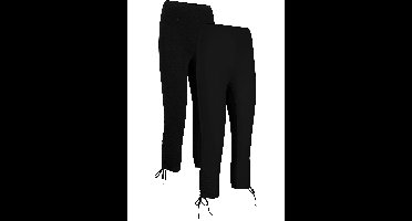 Capri legging met plooitjes (set van 2)