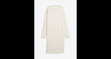 Midi jurk in een viscosemix