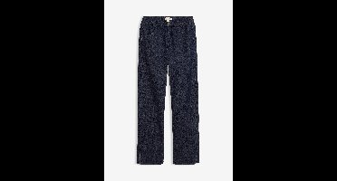 Wide leg jeans met comfortband, high waist