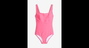 Corrigerend badpak met vierkante hals, medium corrigerend