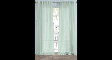 Gordijn van fijne batiststructuur (1 stuk)
