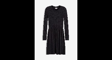 Gebreide jurk in een viscosemix
