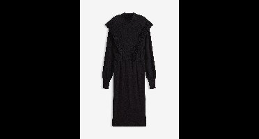 Gebreide jurk in een viscosemix