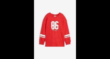 Oversized longsleeve van biologisch katoen