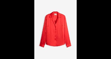 Blouse van prachtig satijn