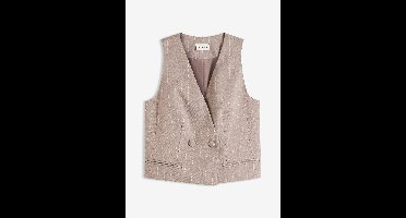 Kostuumgilet met krijtstrepen