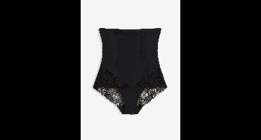 Medium corrigerende hipster met kant, high waist