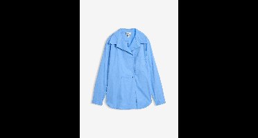 Lange blouse met V-hals