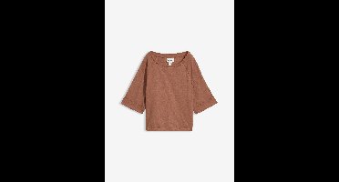 Raglan-shirt van zwaar biologisch katoen