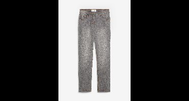 Straight jeans mid waist, stretch