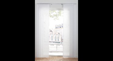 Sablé paneelgordijn, effen (1 stuk)