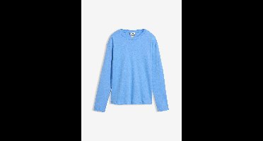 Longsleeve van puur, zwaar biologisch katoen