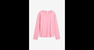 Longsleeve van puur, zwaar biologisch katoen