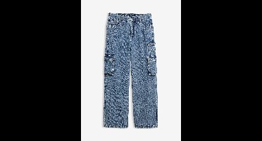 Wide leg cargojeans, mid waist