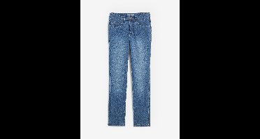 Stretch jeans mid waist, straight