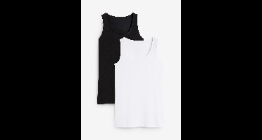 Stretch tanktop (set van 2)
