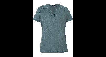 Shirt met decoratieve halslijn