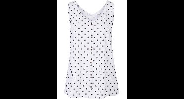 Top met knoopsluiting