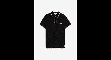 Poloshirt met contrasterende details