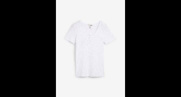 Henley shirt van biologisch katoen