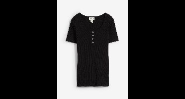 Henley shirt van biologisch katoen