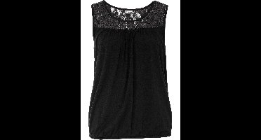 Top met kant in een viscosemix