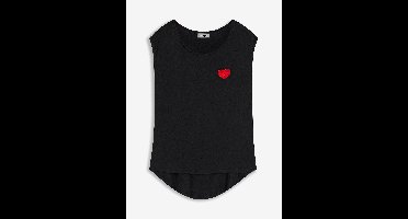 High-low shirt in een soepele viscosemix