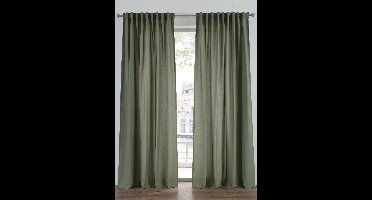 Gordijnen van microvezel (2 stuks)