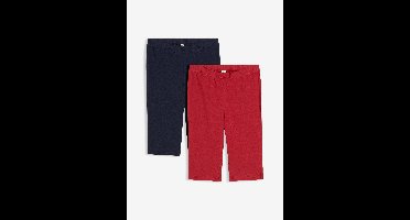 Lange biker short (set van 2)