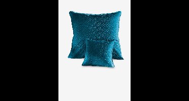 Doorgestikte kussenhoes (set van 2)