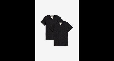 T-shirt van puur katoen (set van 2)