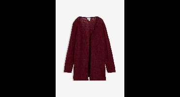 Gebreid vest van slub garen