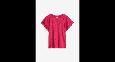 Shirt met opvallende mouwen