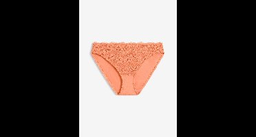 Slip met zacht biologisch katoen en kant