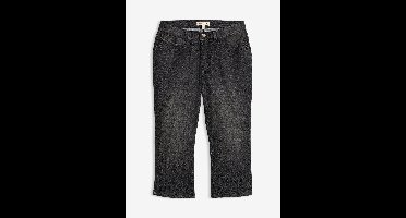 Slim capri jeans, mid waist