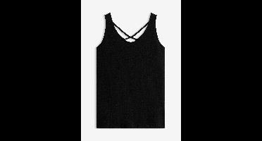 Jersey top met rugdetail