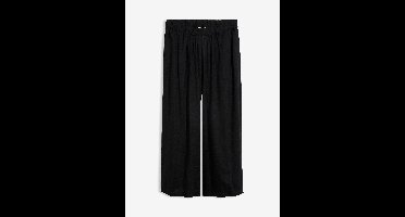 Wijde culotte van soepele viscose