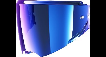 SHARK Vizier VZ390S Kleine schaal (XS-M), Vizieren en Pinlocks, Iridium blauw (Pinlock voorbereid)