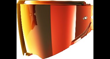 SHARK Vizier VZ390S Kleine schaal (XS-M), Vizieren en Pinlocks, Iridium rood (Pinlock voorbereid)