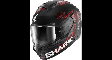 SHARK Ridill 2 Speed-Vib, Integraalhelm, Mat Zwart-Antraciet-Rood KAR